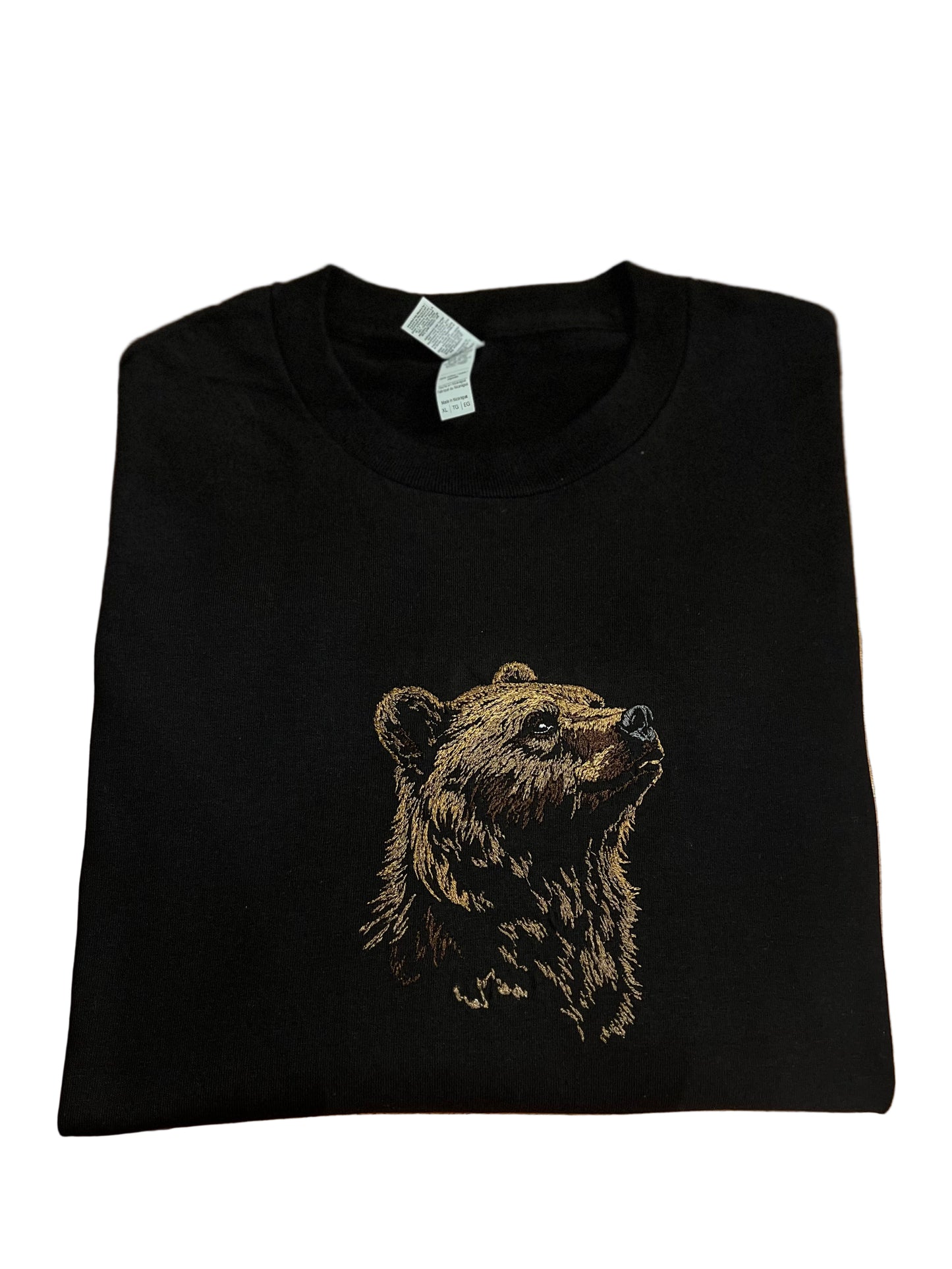 Embroidered Bear T-Shirt