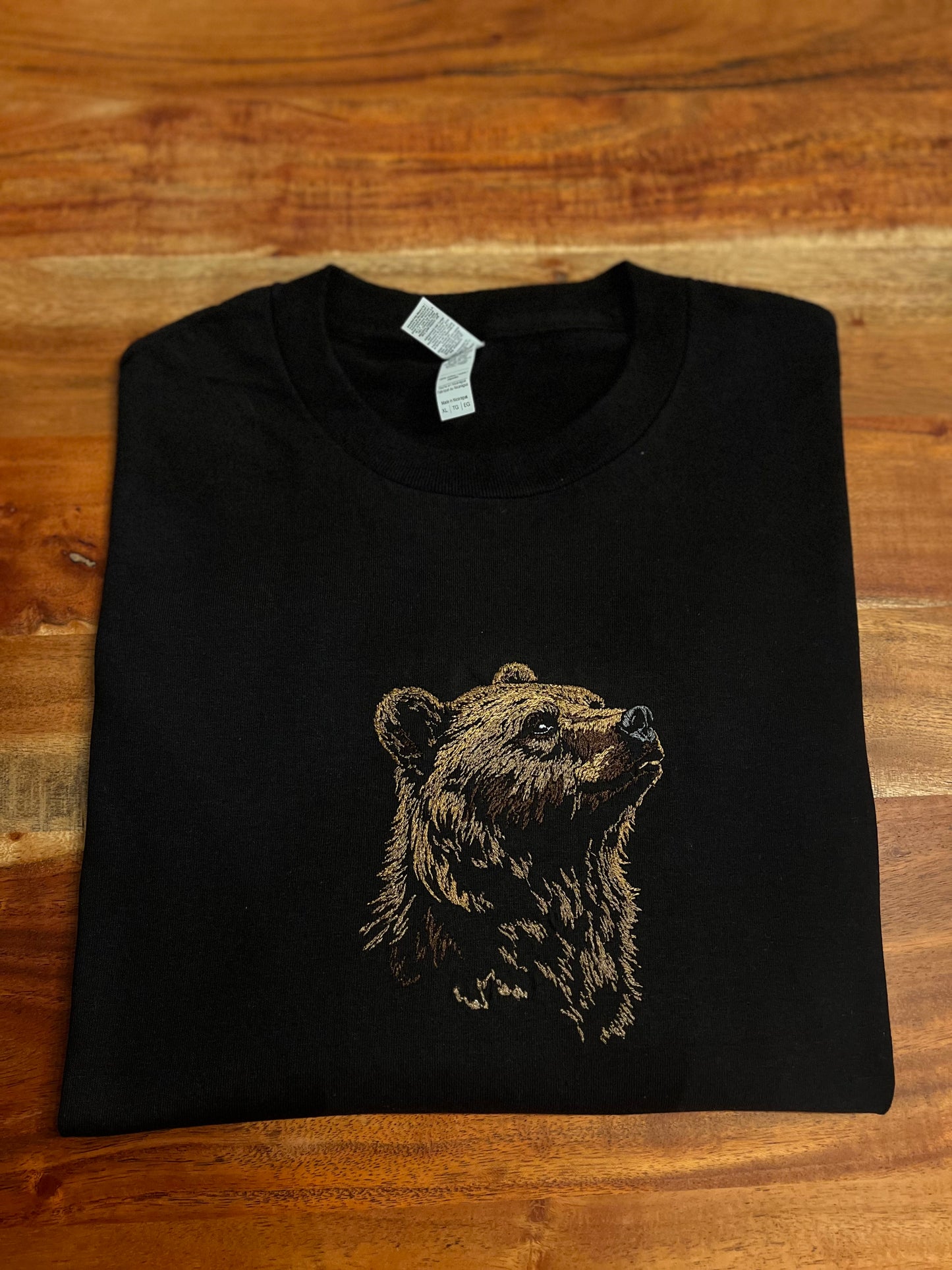Embroidered Bear T-Shirt